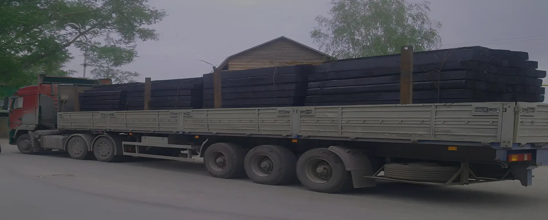 Сервис от транспортной компании по доставке шпал по России из Асбеста автотранспортом